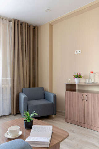 Гостиница Арена Москва Супериор 2-комнатный (двуспальная кровать и диван)-7